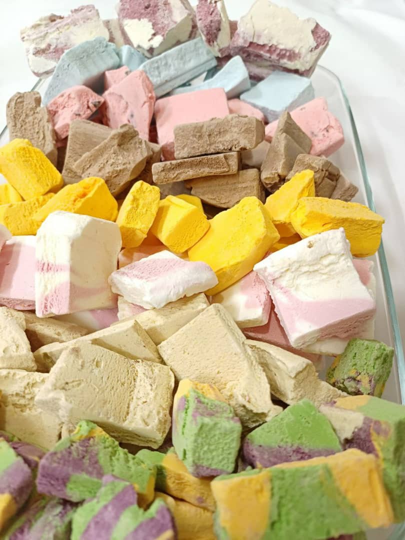 خرید بستنی خشک شکلاتی عمده _ فریزطعم 